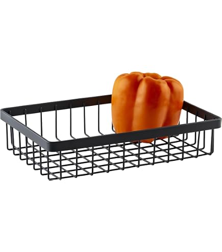 Amazon.com: Tsukasaki 22-888 Small Storage Basket Wire Silver